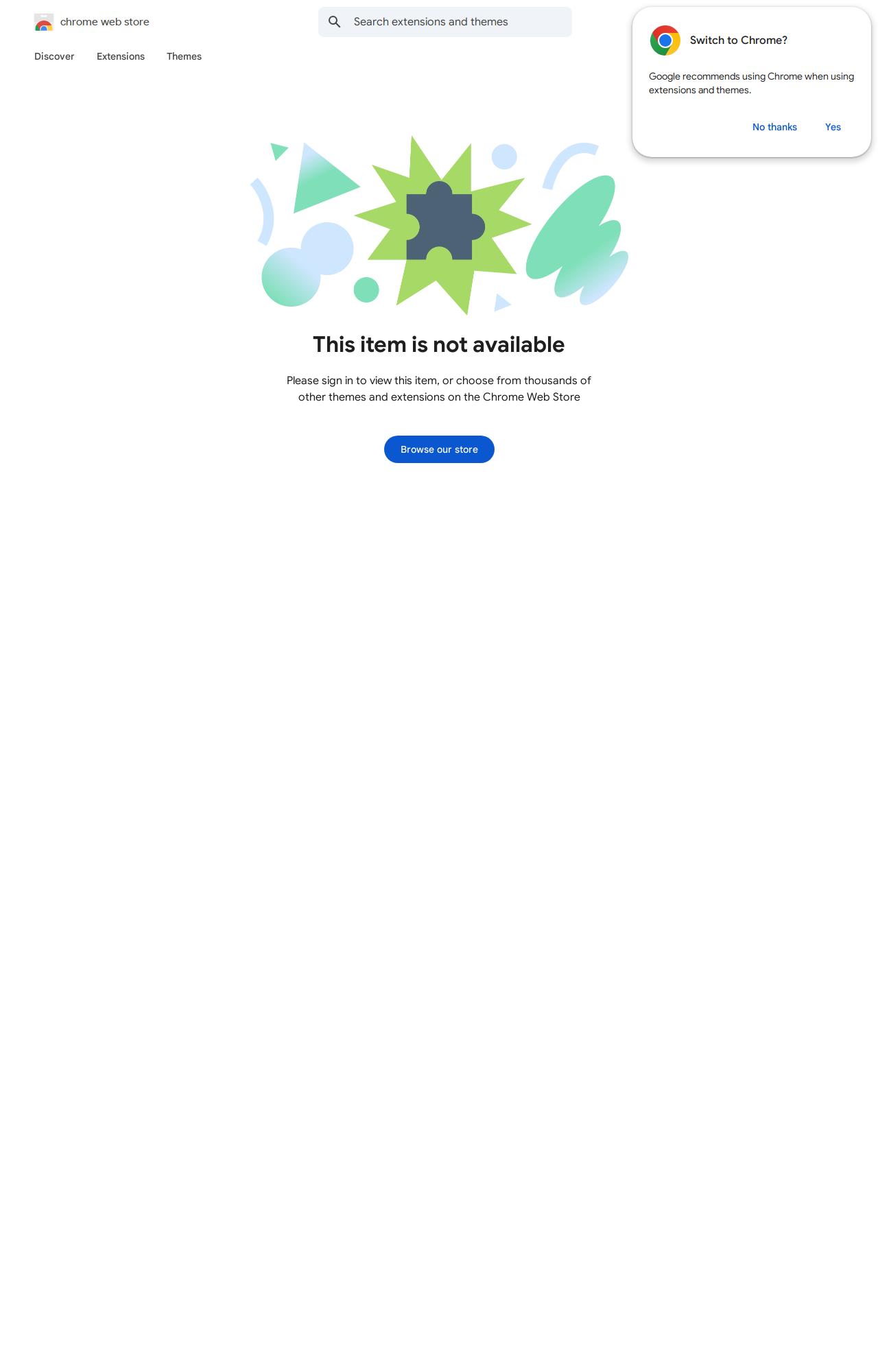 The Great Suspender listing on the Chrome Web Store